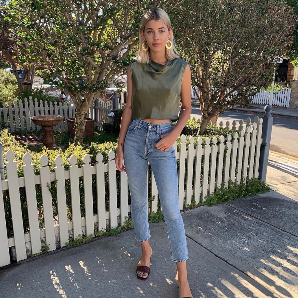 ❤️ Agolde Riley Jeans in Renewal